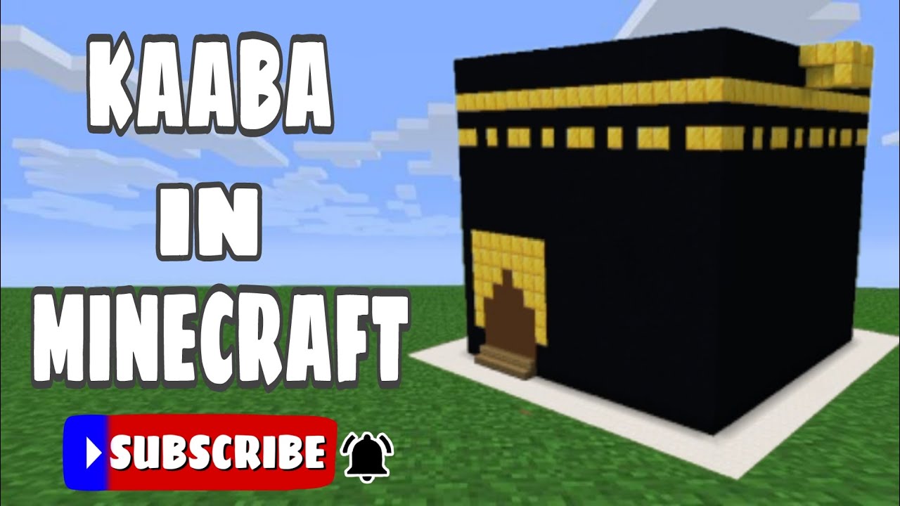 How to build kaaba in minecraft || Kaaba minecraft build || Kaaba || @Mr.Crazyking24