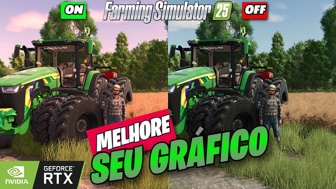 ‼️INCRÍVEL‼️COMO MELHORAR SEU GRÁFICO NO FARMING SIMULATOR 25💯