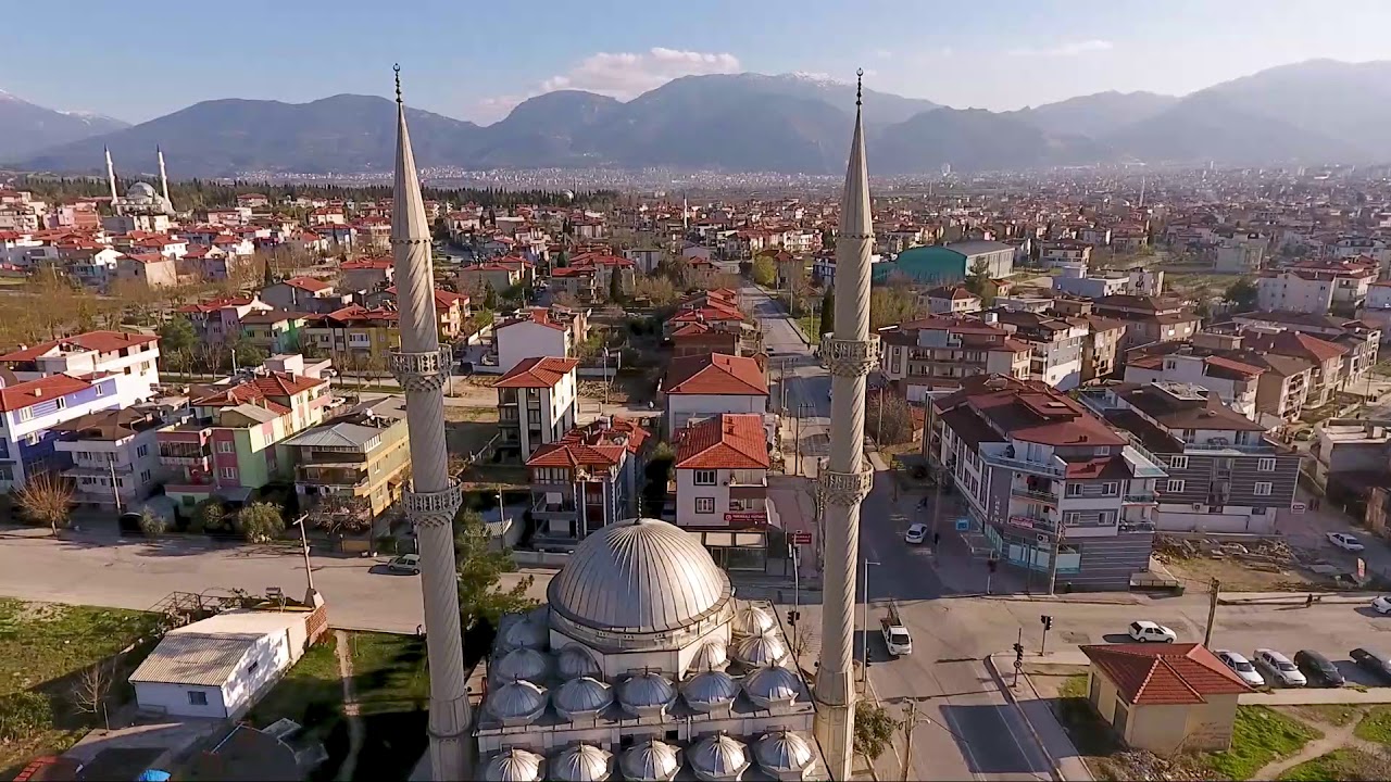 denizli aktepe mahallesi havadan çekim