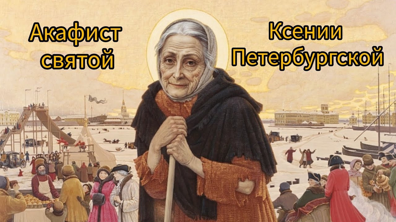 Слушай акафист святой  Ксении. Молитесь с сердцем