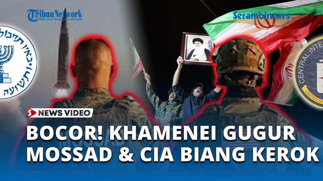 Rahasia Terbongkar Nama Mossad & CIA Disebut dalam Isu Target Ali Khamenei