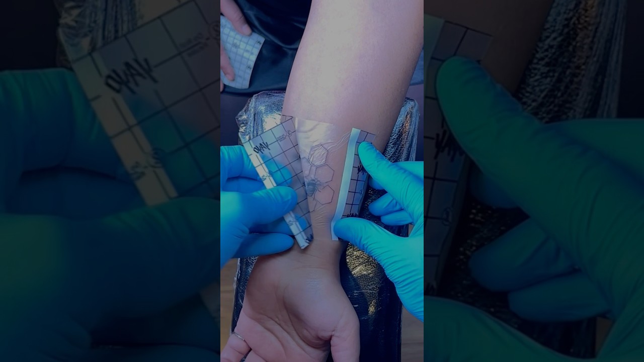 Second skin - Tattoo aftercare #secondskin #howtohealtattoo #tattooaftercare #howtotakecareoftattoo