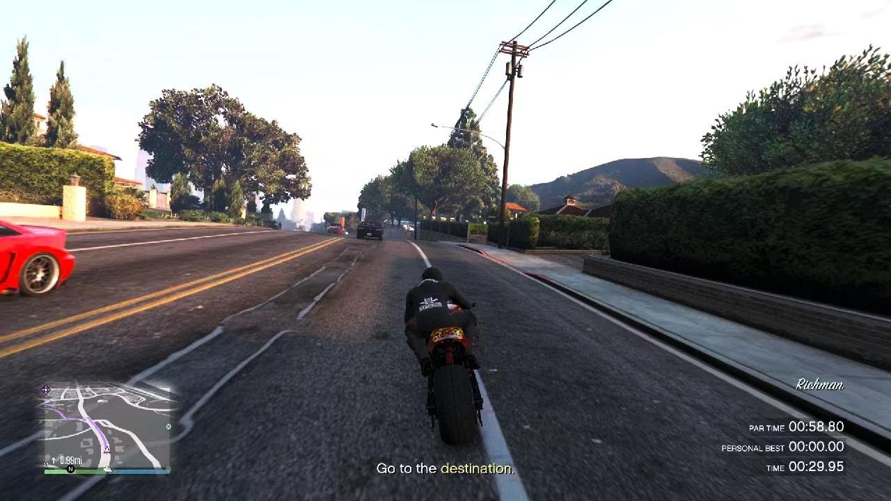 Grand Theft Auto V butterfly bike