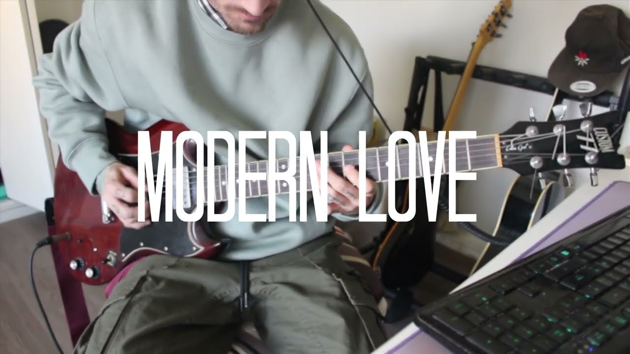 Modern Love - All Time Low Guitar Cover
