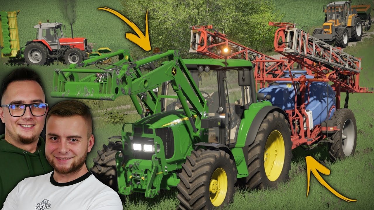 NOWE NABYTKI w akcji 😱 Oprysk na Chwasty, Koszenie Żyta 🌾 