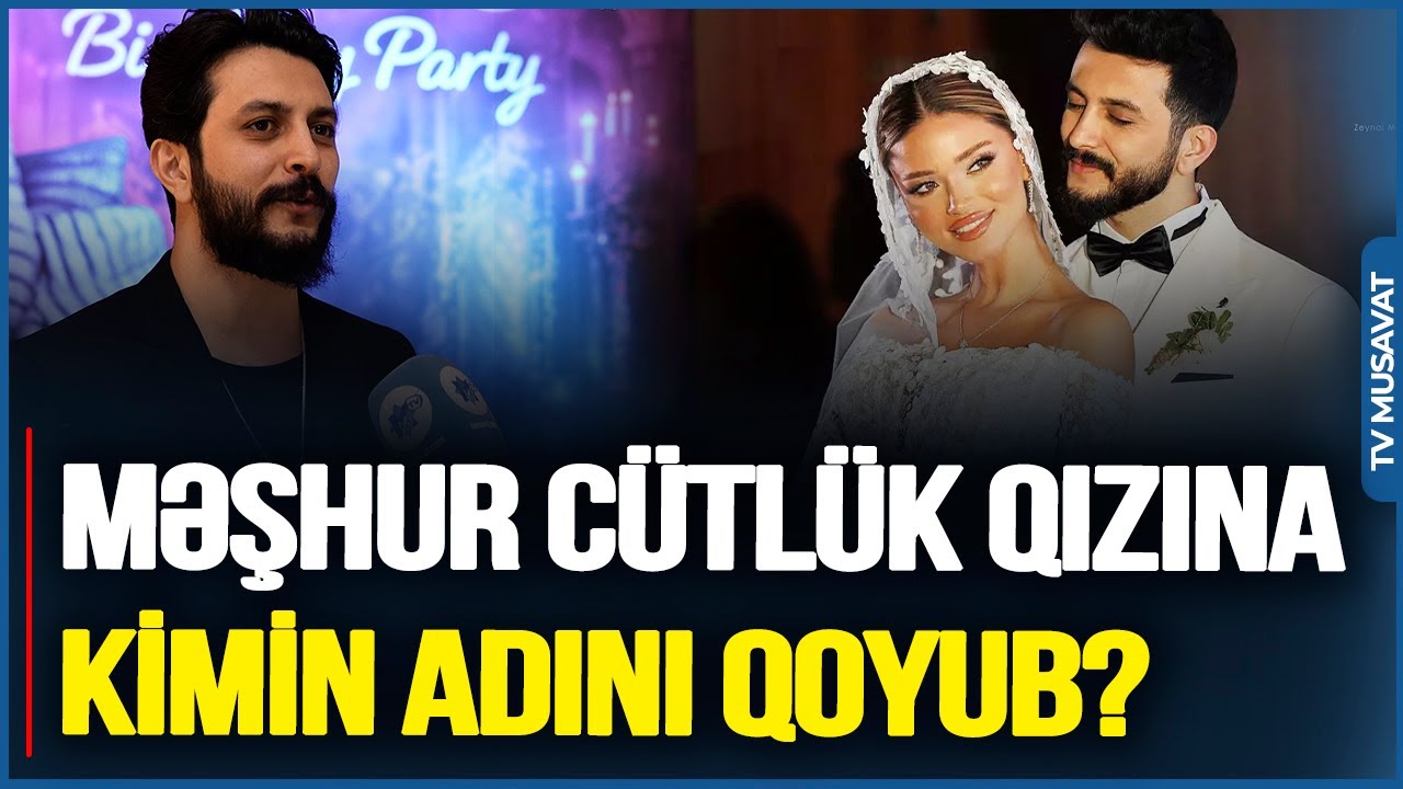 Mələkxanım Əyyubova ilə qohumluğum… - Məşhur cütlük qızına kimin adını qoyub?