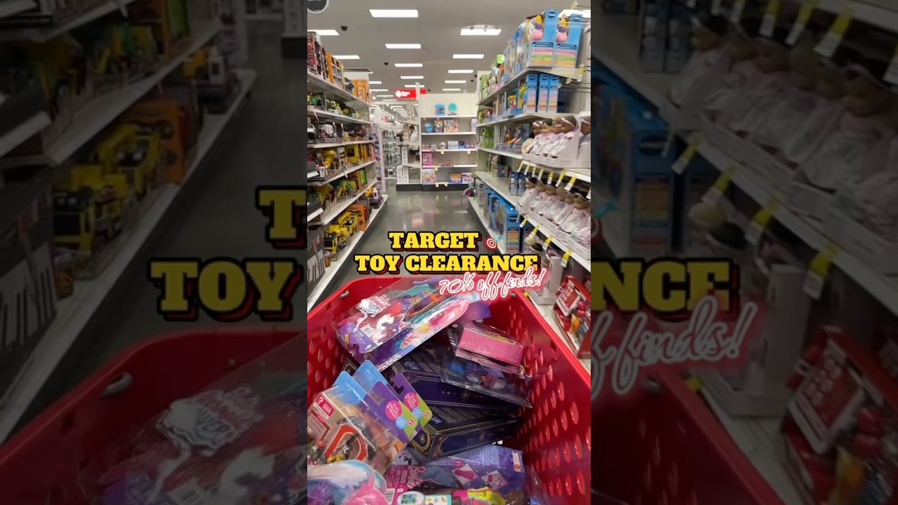 HUGE Toy Clearance 🎯 See what I found! #clearanceshopping