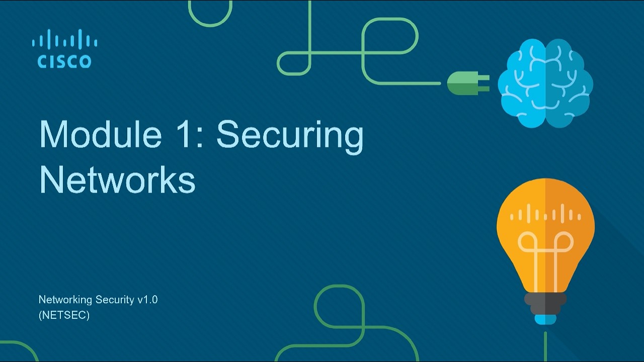 Module 1 - Securing Networks
