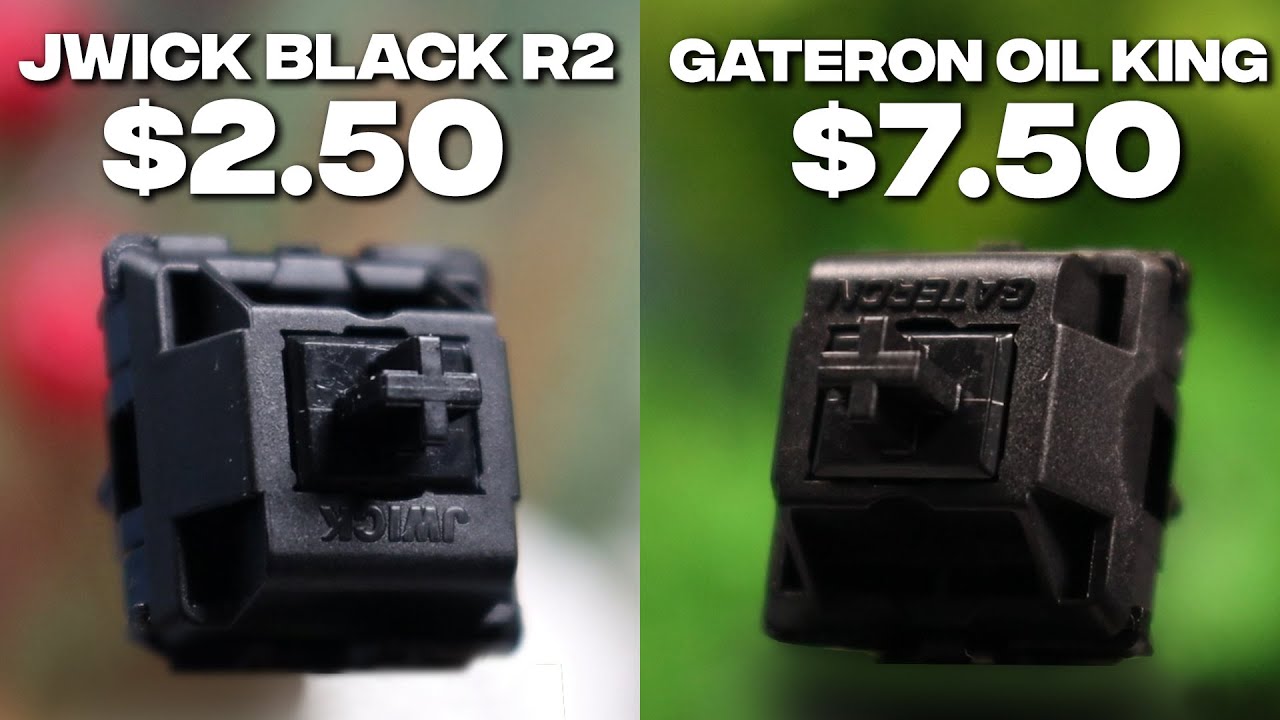 NO LUBING NEEDED for these switches!