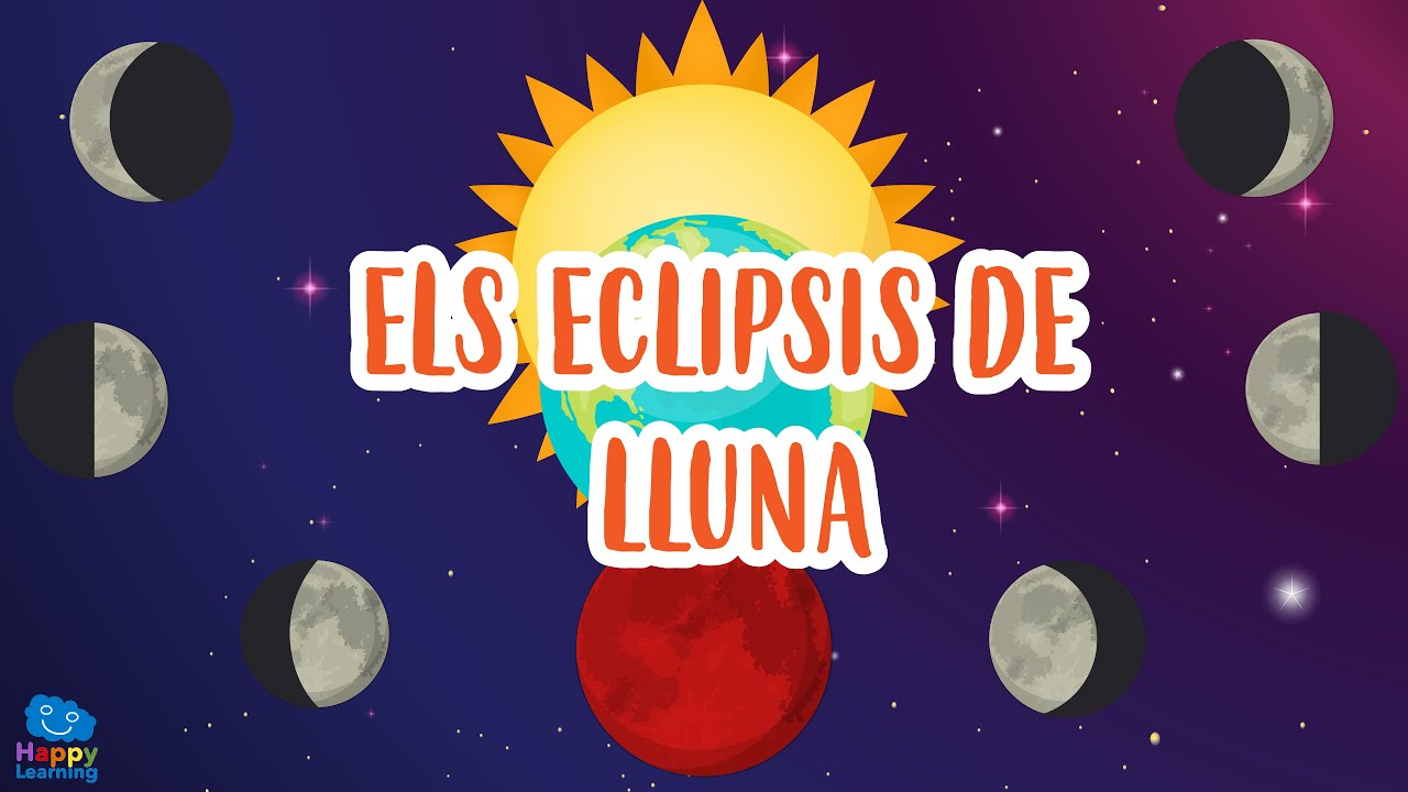 L'eclipsi de lluna. Un fenomen únic! | Vídeos educatius per a nens en llengua catalana
