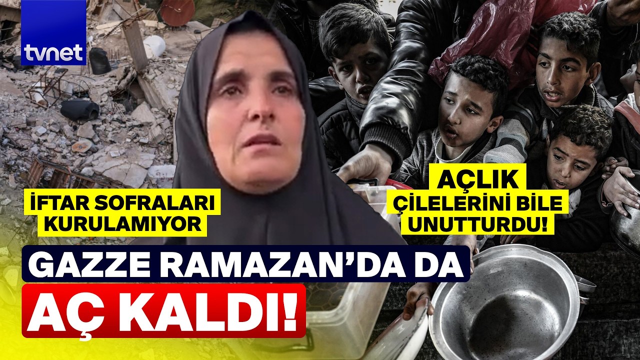 Bir şehir Ramazan’da aç: Gazze’de Ramazan, sabrın ve açlığın ayı oldu