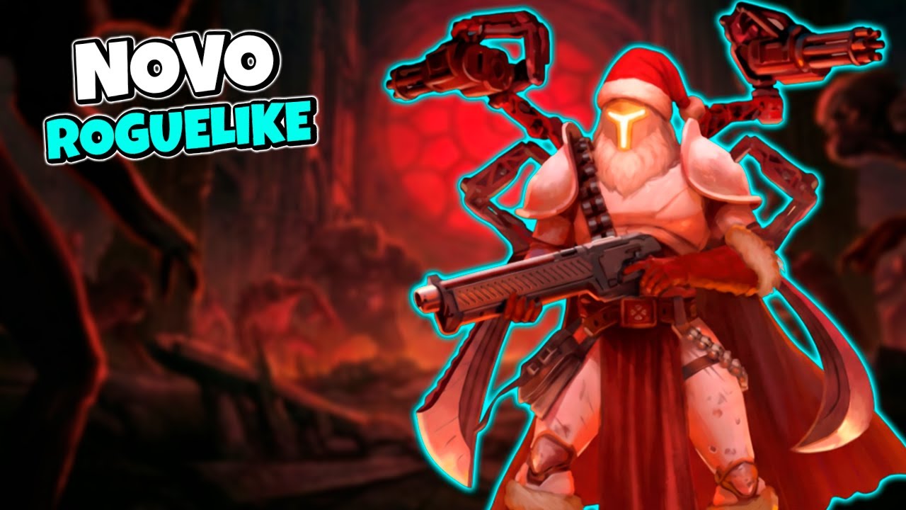 BROTATO + DARK SOULS? 😱 Testei ARMS OF GOD! (Roguelike Sombrio)