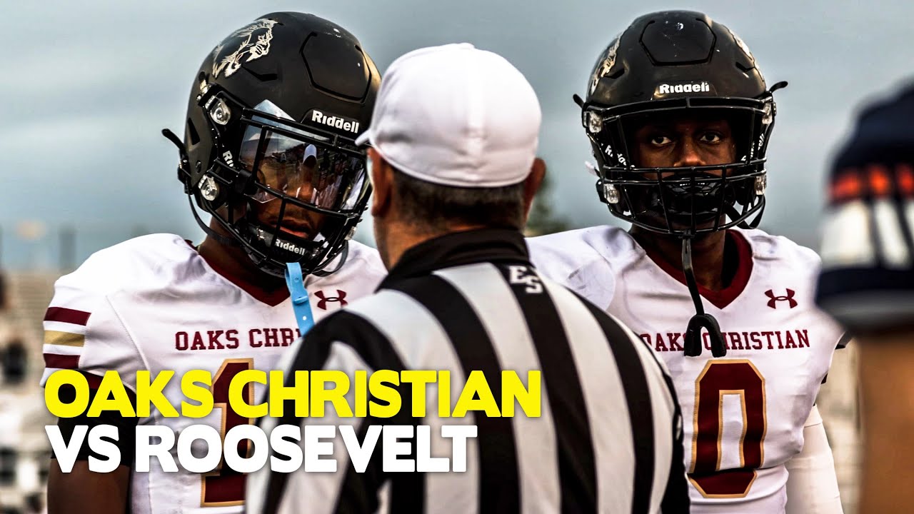 Oaks Christian vs Roosevelt | 2023 Socal HS Football Highlights @SportsRecruits