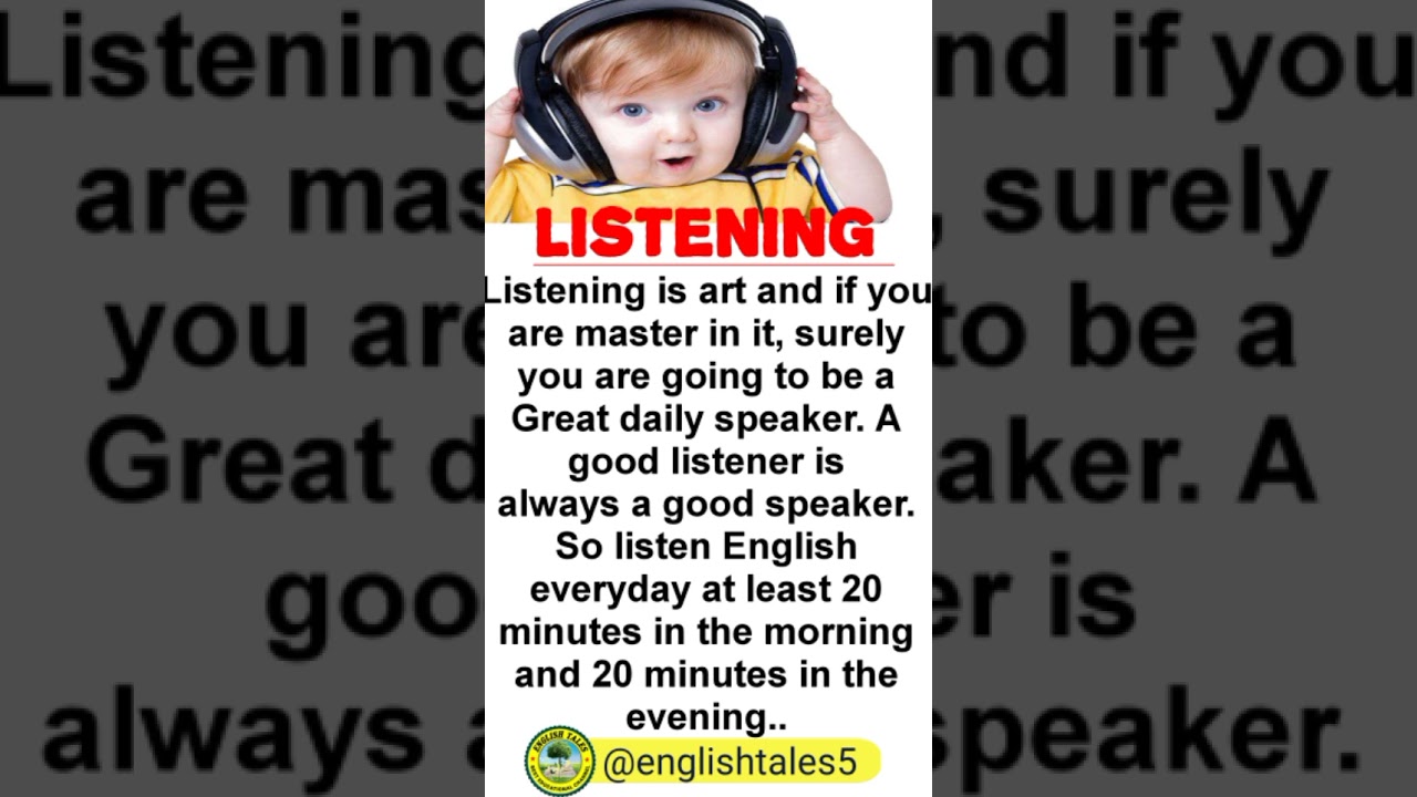 Listening 🎧 | learn English #englishtales #listenandpractice