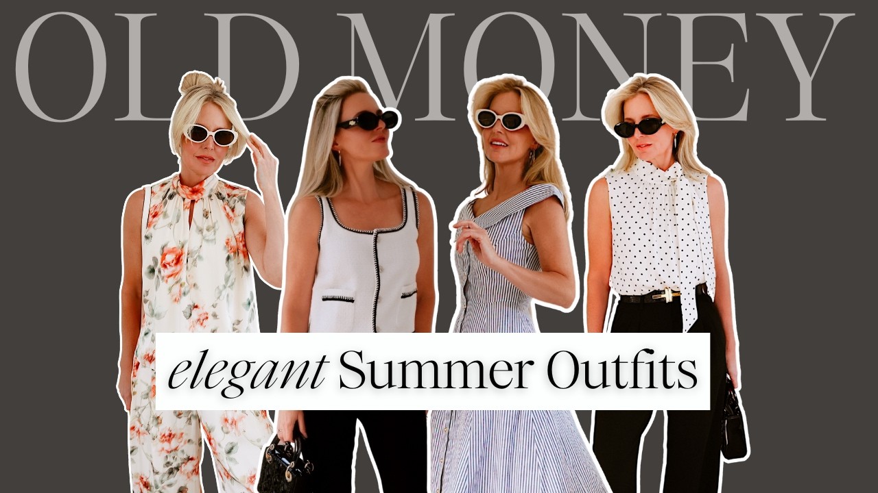 ✨ Look Elegant Every Day Even in the Summer Heat (Fashion Over 40)