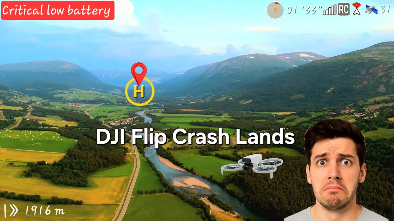 Тест на дальность прошёл неудачно: DJI Flip совершил аварийную посадку в нескольких милях от точк...