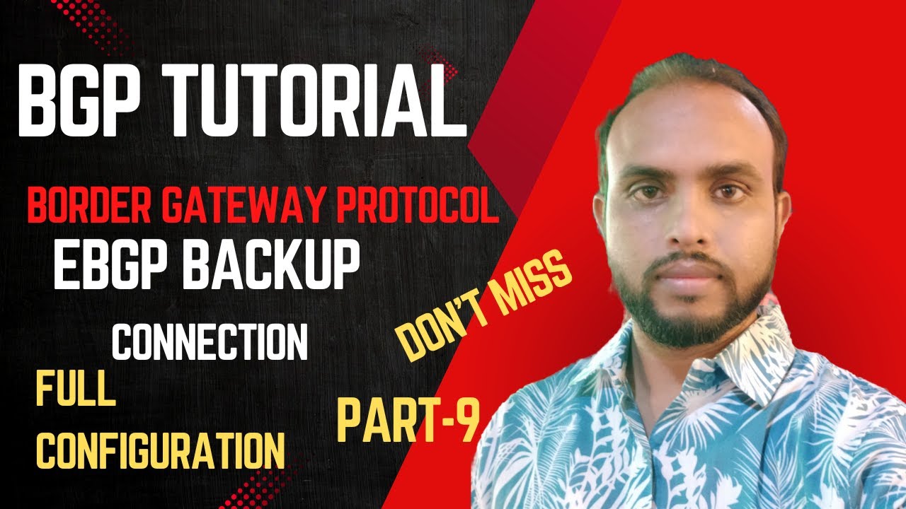 ebgp multihop | part-9 | ebgp update source loopback |bgp tutorial on gns3