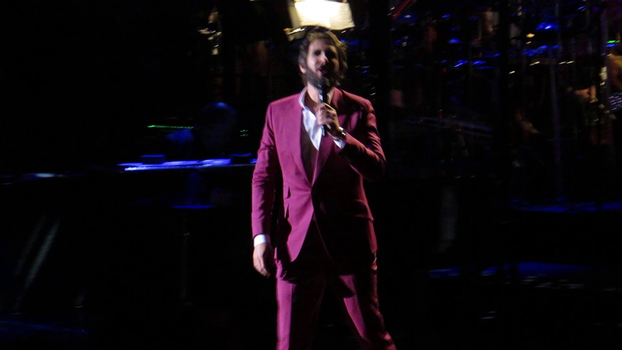 Josh Groban sings 