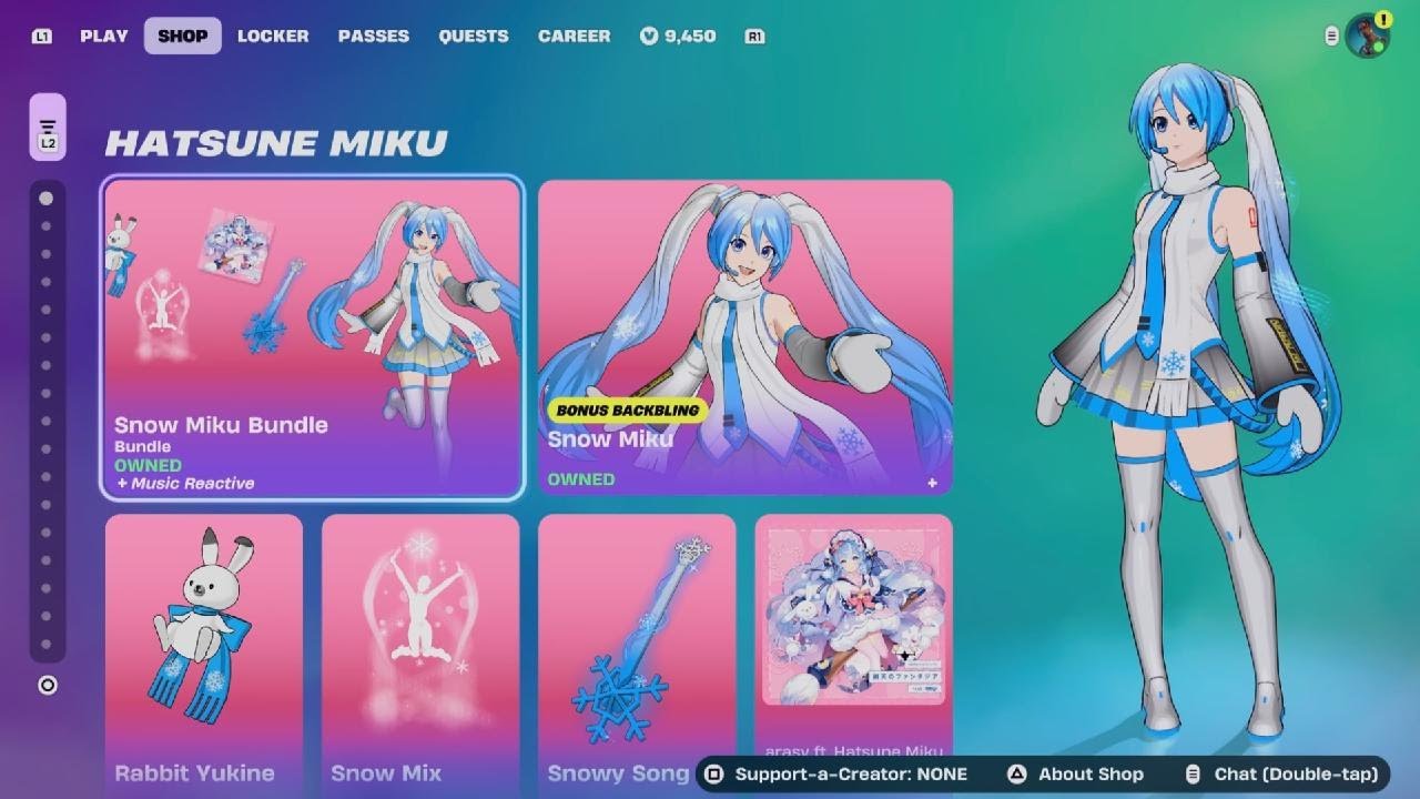 Fortnite SNOW MIKU RETURNS & MORE! ITEM SHOP FEBRUARY 24TH 2026