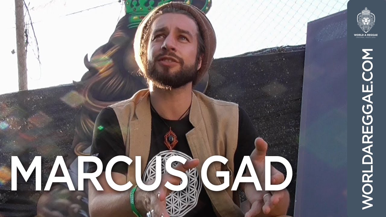 Interview Marcus Gad at Rototom Sunsplash 2022