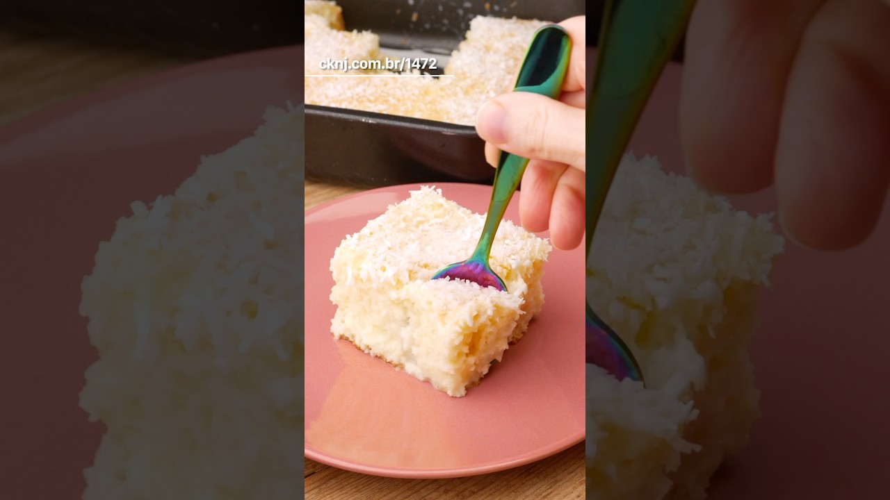 Como fazer Bolo de Leite de Coco