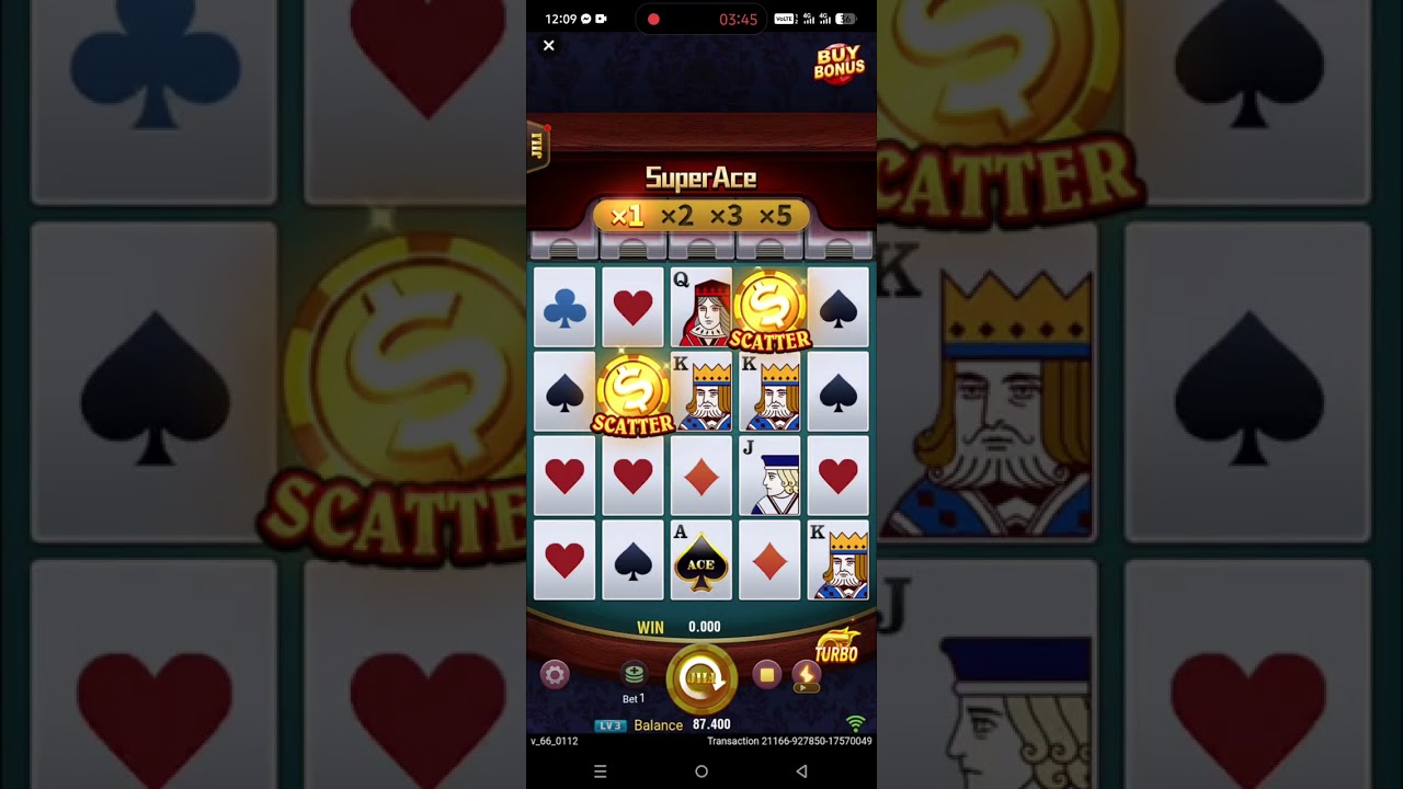 SUPER ACE UNLI SCATTER TECHNIC SPIN 