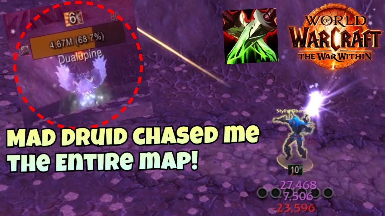 Assassination Rogue PvP Montage The War Within Battlegrounds - The Druid was SO MAD that he..