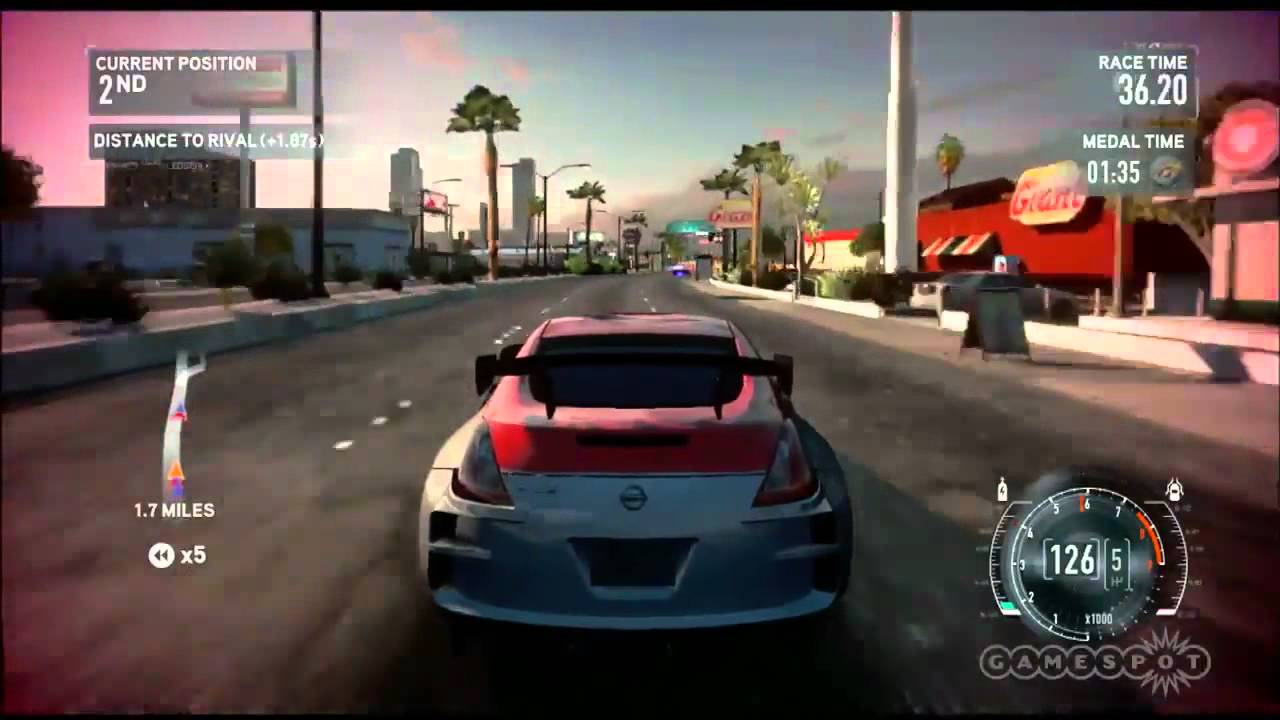 Police Chase  - Need for Speed: The Run - Gameplay