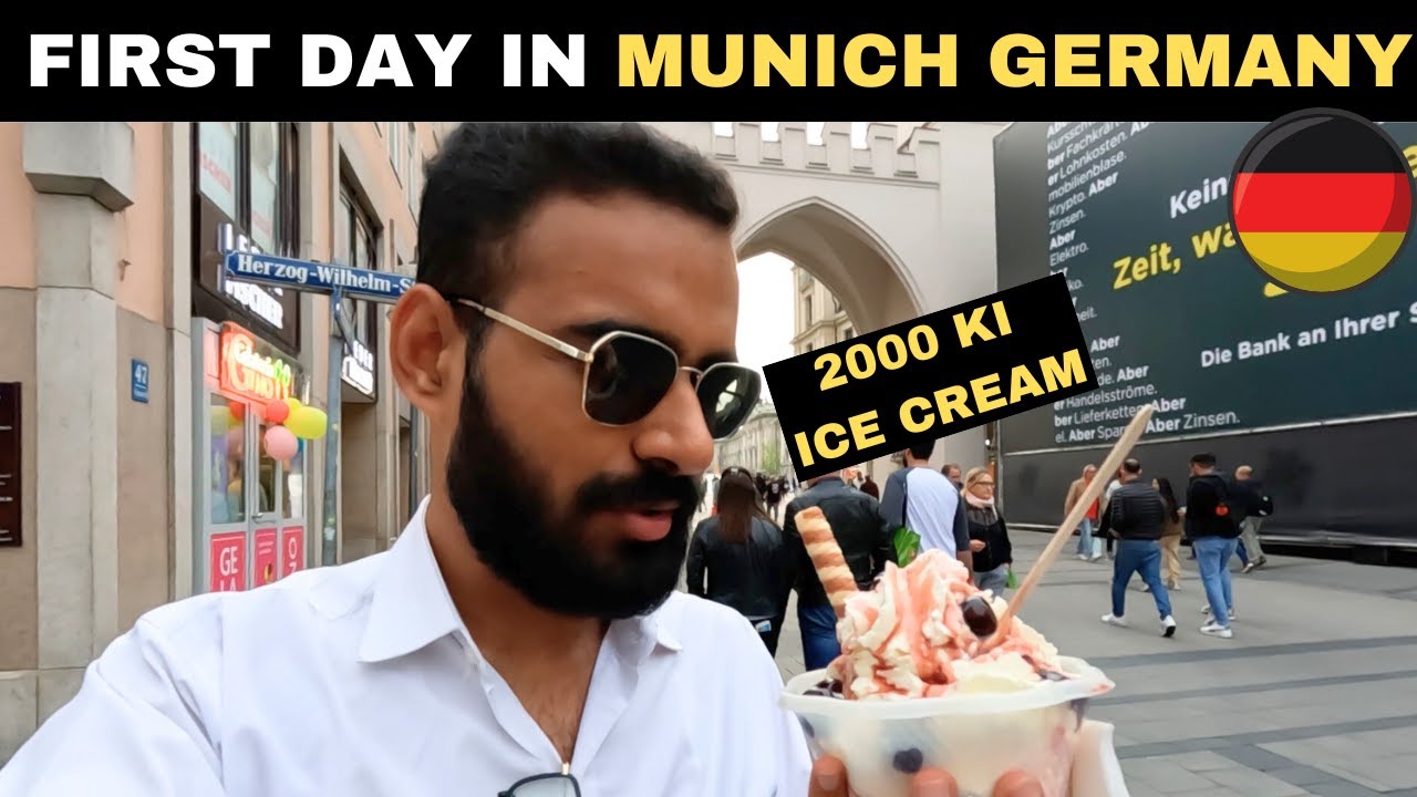 MY FIRST DAY IN MUNICH GERMANY | INDIAN IN GERMANY | GERMANY MUNICH CITY VLOG | WHO KUNAL CHUGH