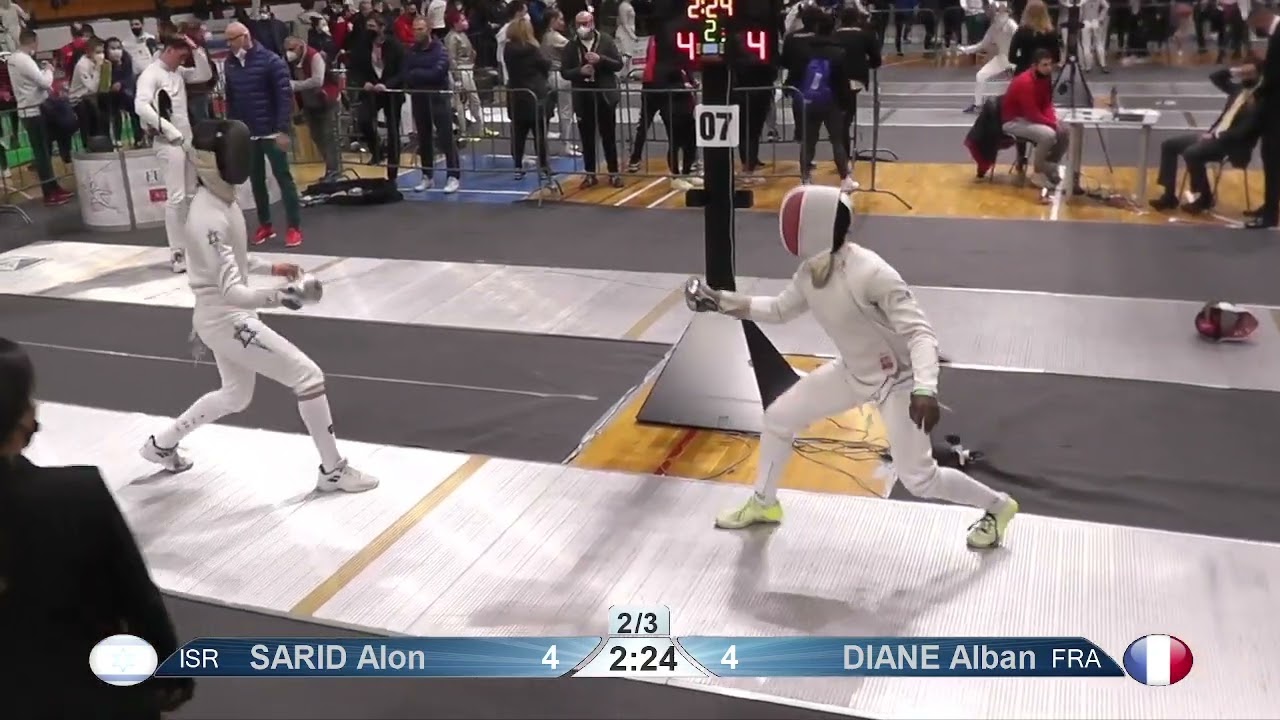 2022 350 T32 13 M E Individual NoviSad SRB ZCH 7 SARID ISR vs DIANE FRA