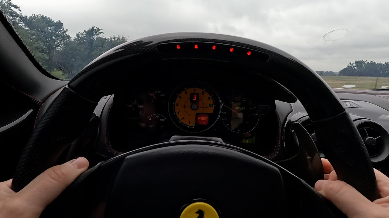 Pure F1 Sound - Ferrari 430 Scuderia POV Driving with Valvetronic Exhaust