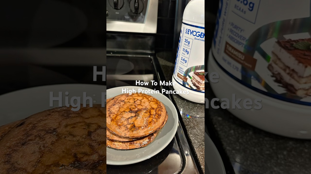 How to make high protein pancakes with 