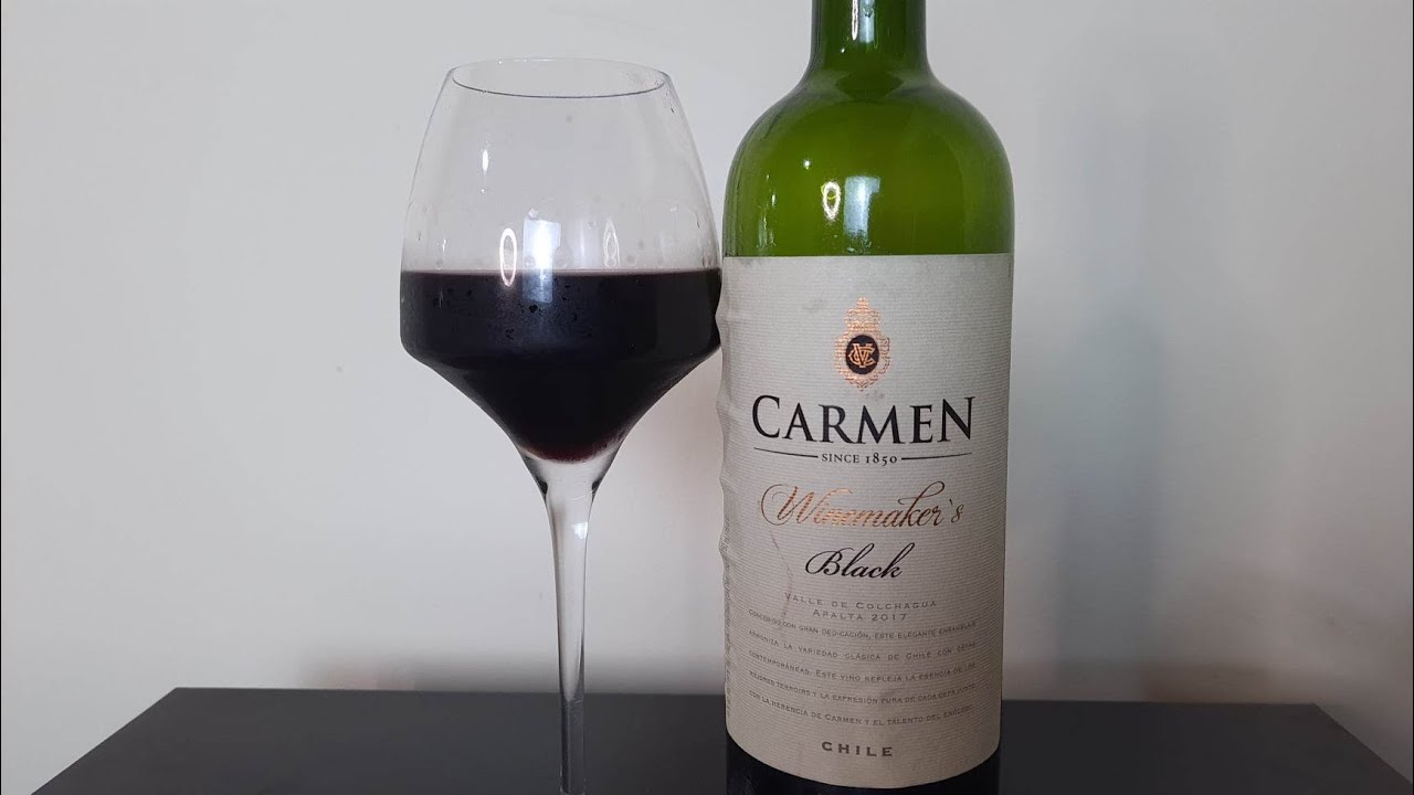 #0360 - Vinho Carmen Winemaker's Black 2017 #vinho #vino #wine