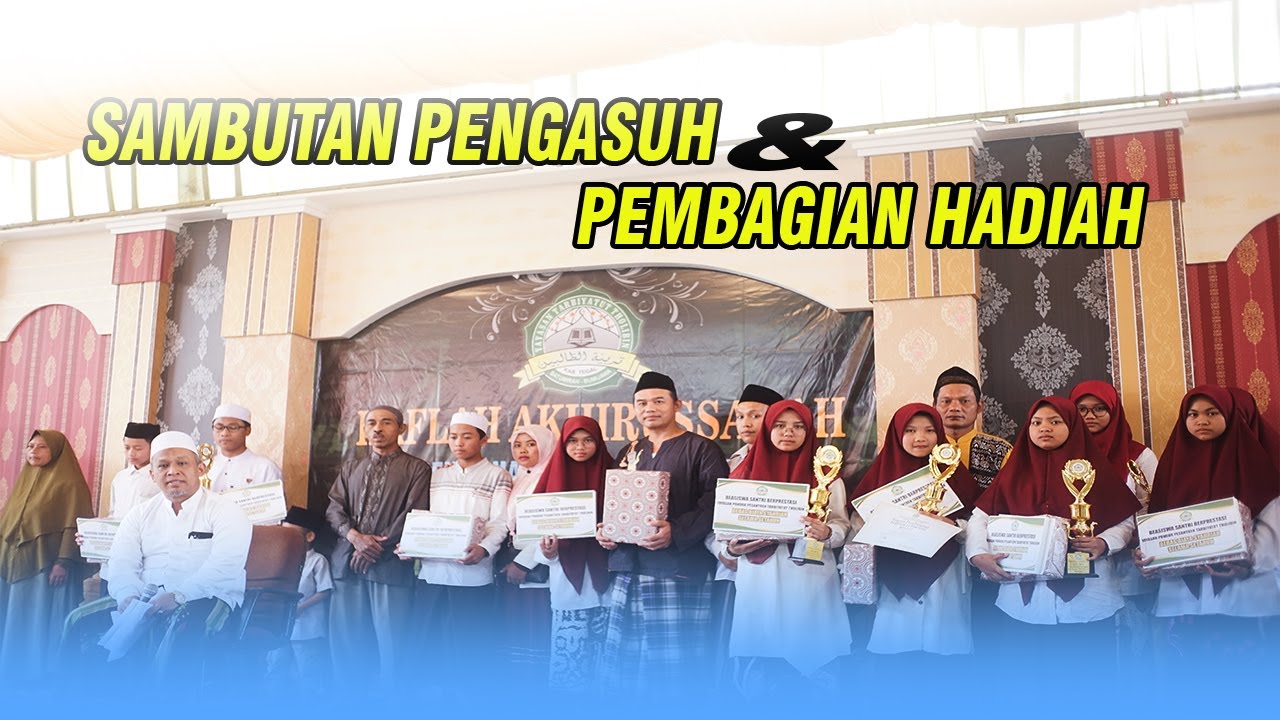 Sambutan Pengasuh Pondok & Pemberian Hadiah untuk Santri yang Berprestasi