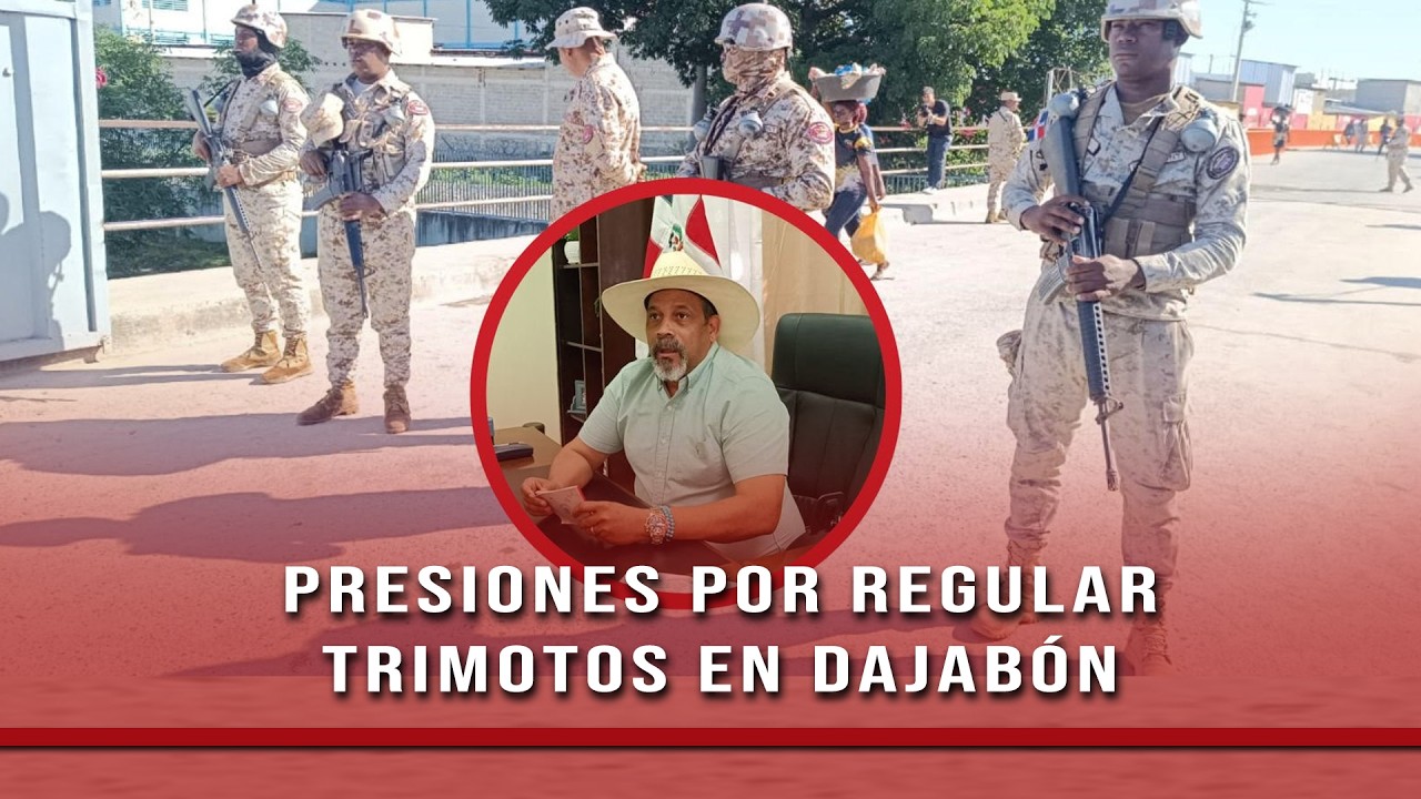 Alcalde de Dajabón denuncia presiones y chantajes por regular trimotos haitianas