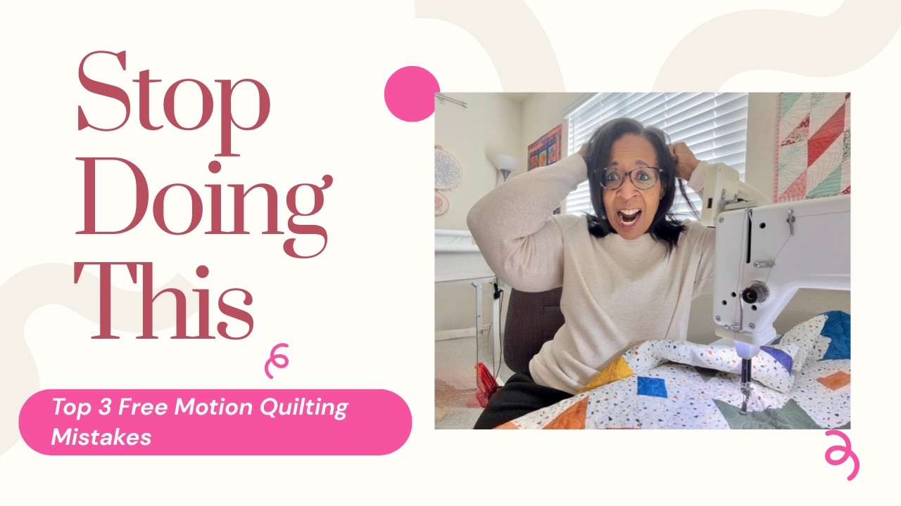 Top 3 Free Motion Quilting Mistakes Beginners Make (Fix These Fast!)