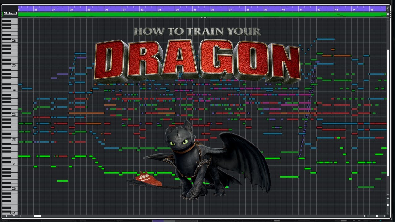 Romantic Flight  - HTTYD - MIDI Mockup