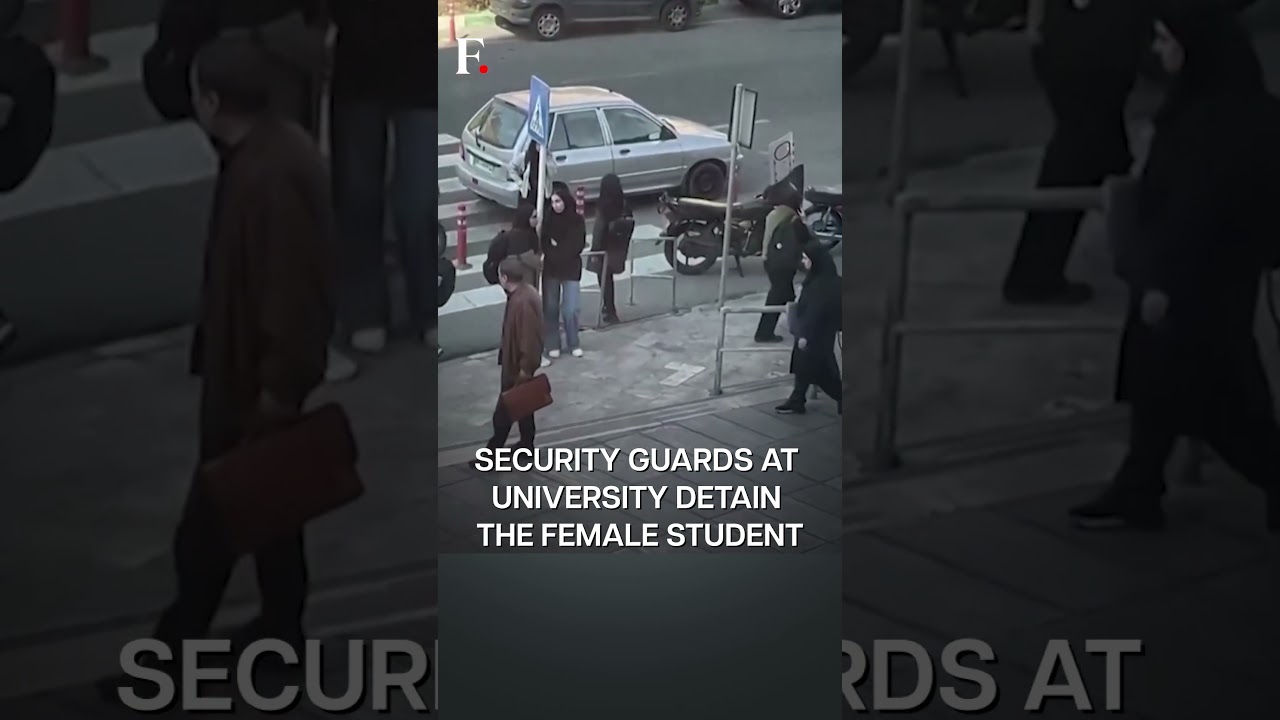 Iranian Woman Takes Off Her Clothes To Protest Hijab Laws | Subscribe to Firstpost