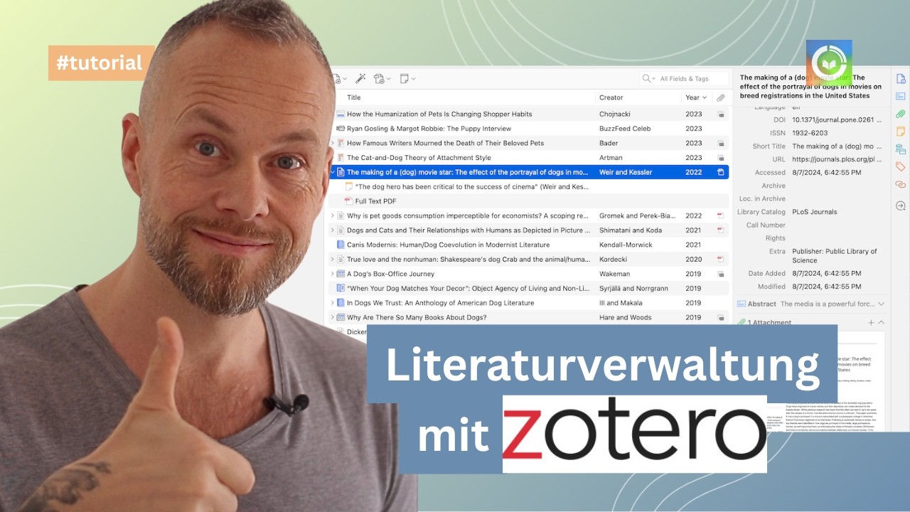 Zotero Komplett-Guide in 20 Min (2026): Literaturverwaltung einrichten & nutzen
