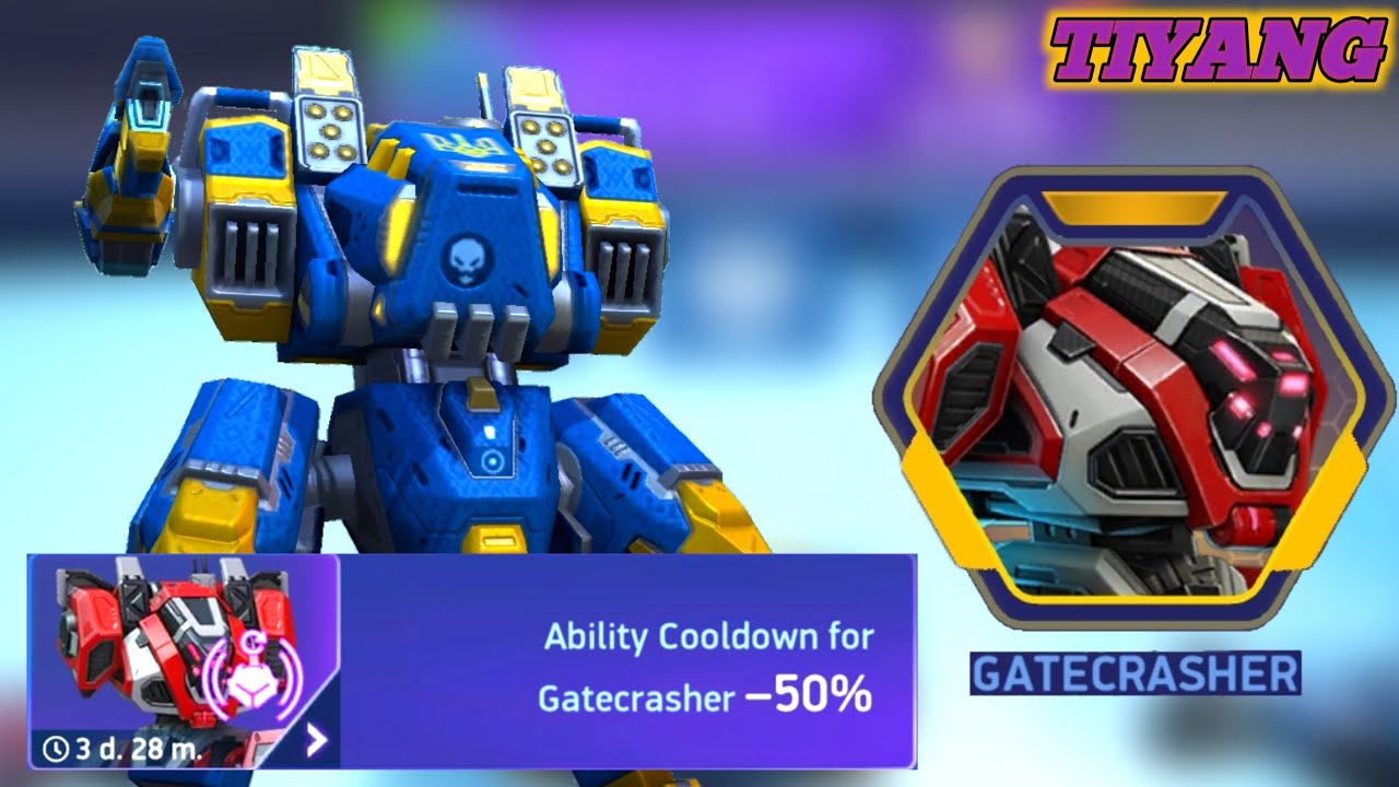 Gatecrasher Is In Beast Mode With -50% Ability Cooldown | Mech Arena