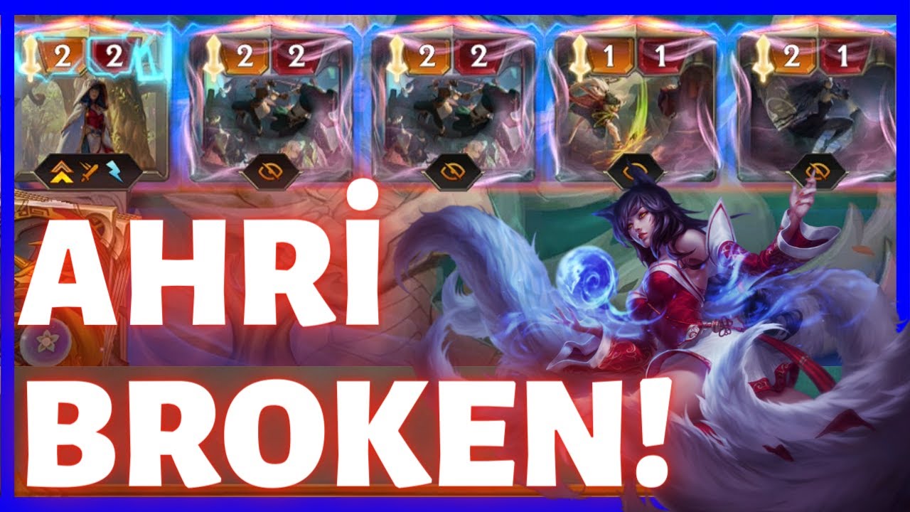 AHRİ DOMİNE ETMEYE GELDİ! Ahri/LeBlanc Standart Kombo Destesi [Legends of Runeterra] LoR