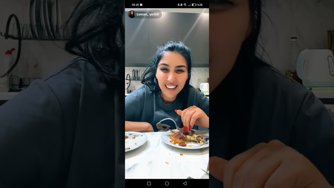 Ancaq Ana Əli Övladımı Yedizdirim Canlı Yayım - Leman TikTok Official