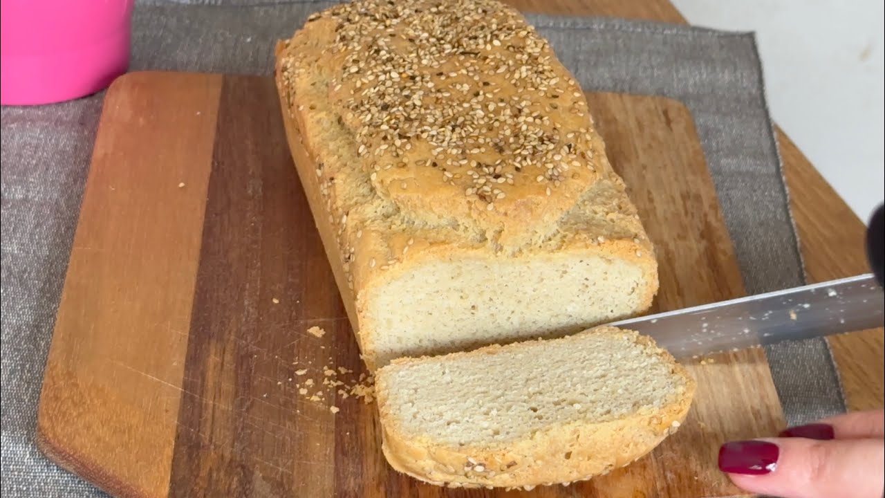 Schnelles luftiges Brot OHNE Mehl mit überraschender Zutat | glutenfrei | Keto Brot & Low Carb Brot
