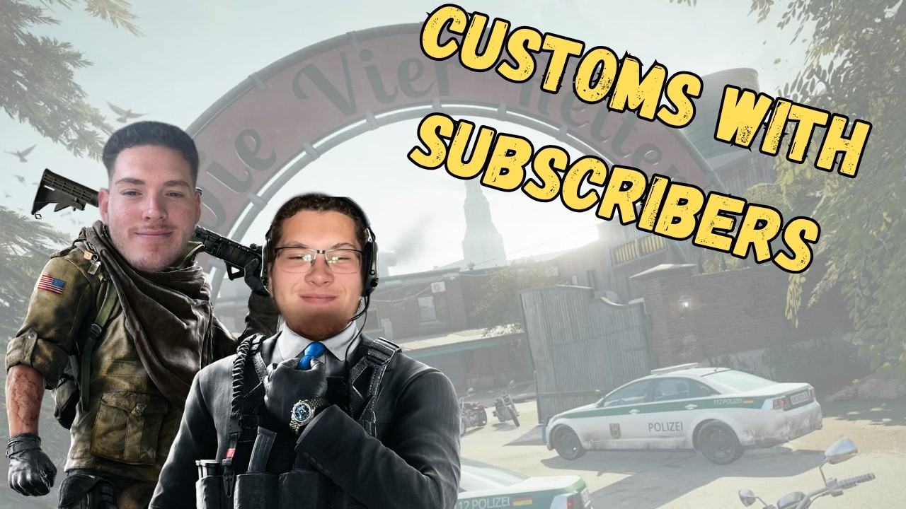 Customs With Subs!!| Rainbow Six Siege