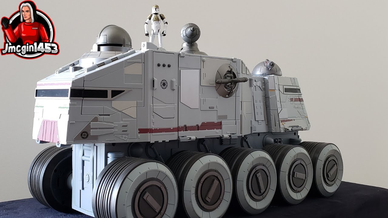 Star Wars The Clone Wars 2008 Clone Turbo Tank Review