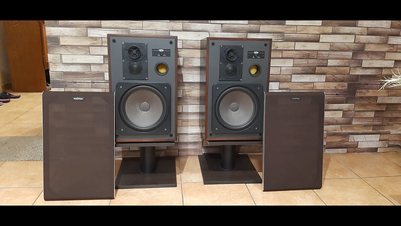 Revox forum B, nagyon jó hangú hangdoboz bemutatása, különböző stílusú zenével.