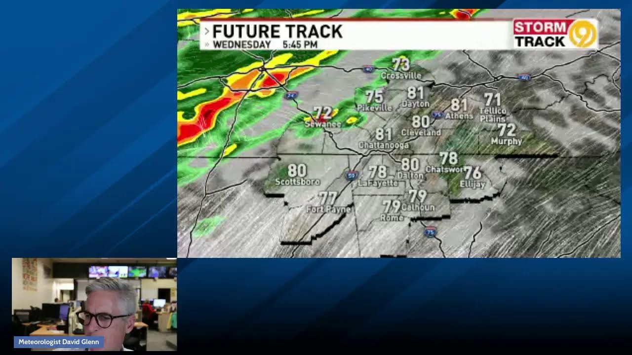 Wednesday 4pm StormTrack 9 Update (3/11)