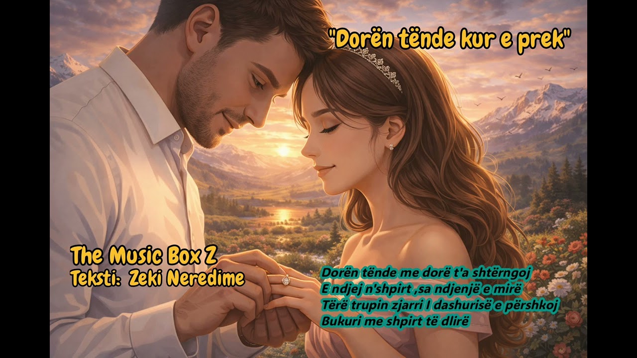 Dorën tënde kur e prek   ( këngë shpirti ) dëgjim të këndshëm