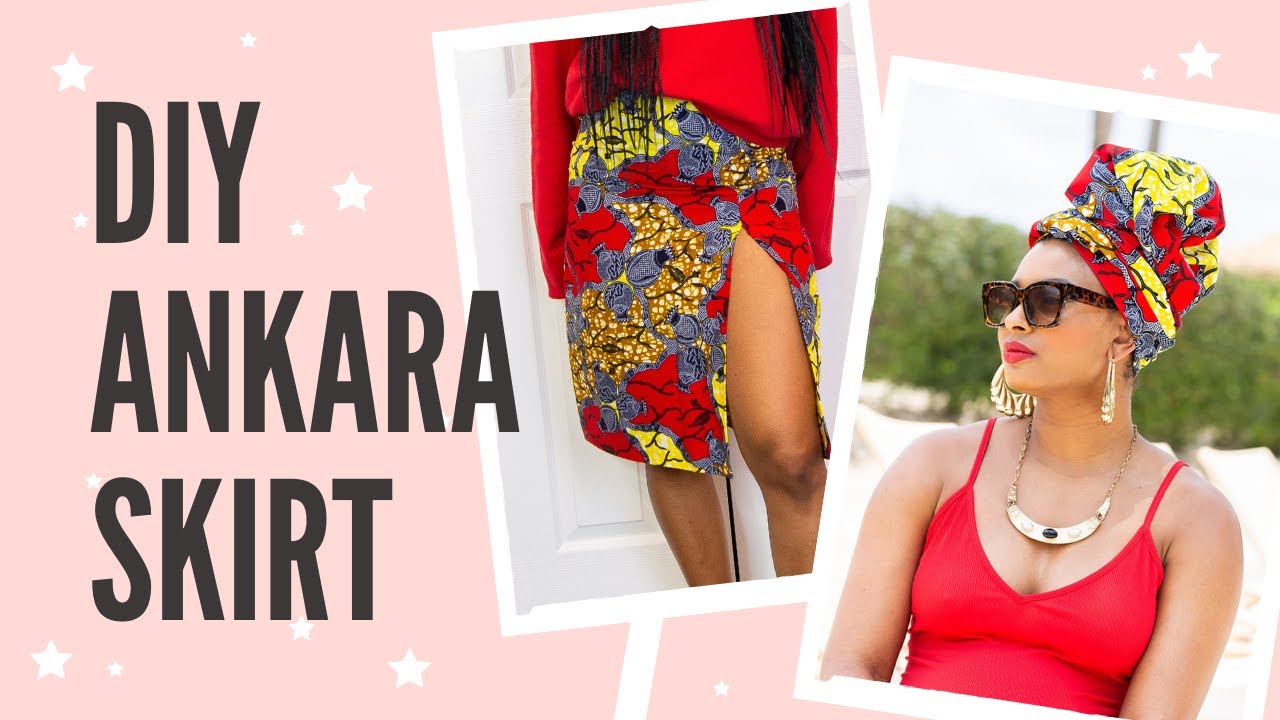 HOW TO MAKE A DIY ANKARA SKIRT l SIMPLICITY PATTERN 1559