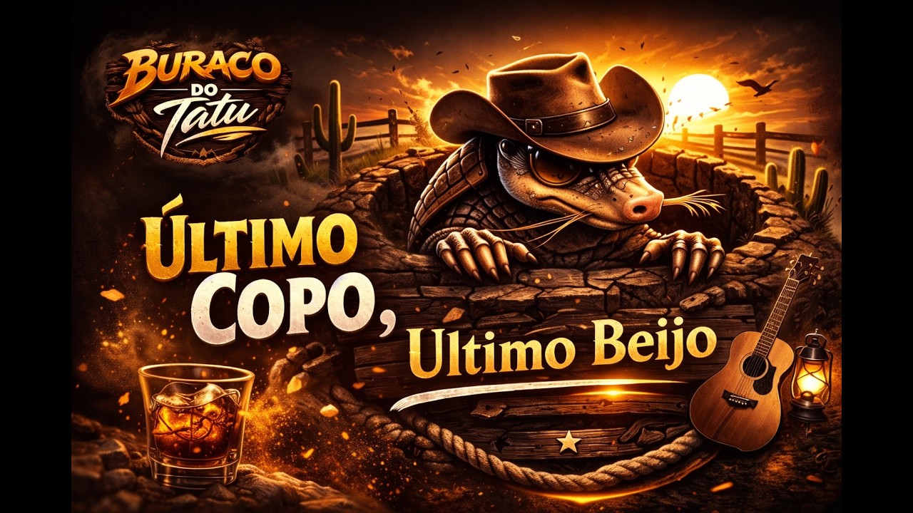 🎵 “Último Copo, Último Beijo” - Música Sertaneja  | Buraco do Tatu